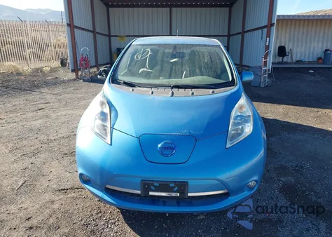 2012 Nissan Leaf Sl z USA, uszkodzony, nr VIN JN1AZ0CP0CT017891